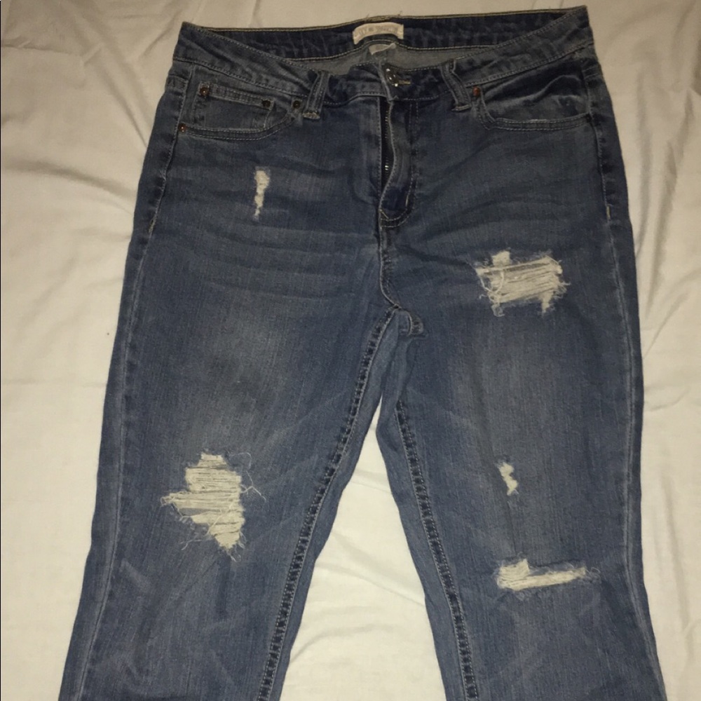 “Boyfriend” jeans